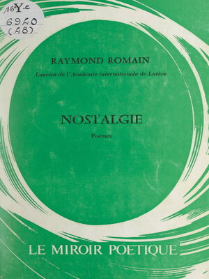 cover image of Nostalgie